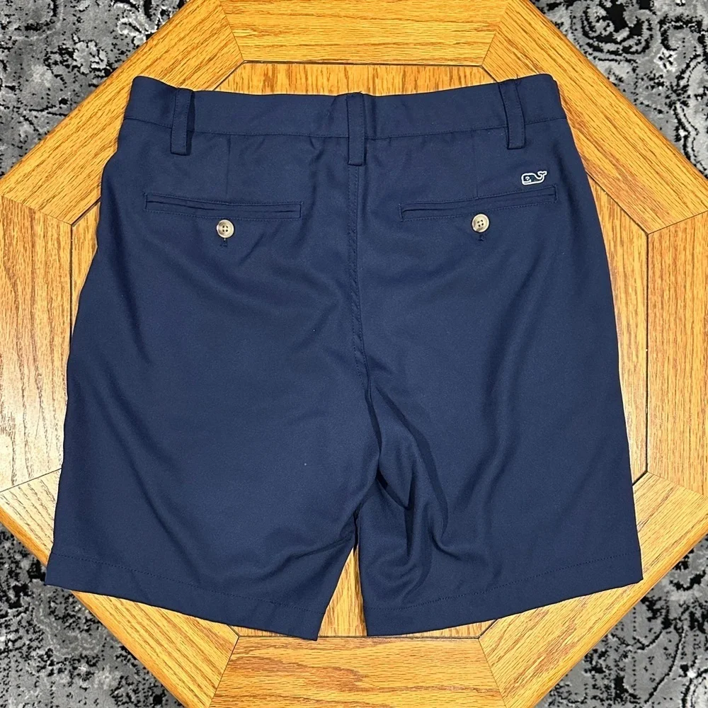 *VINEYARD VINES* Men’s Navy Flat Front Links Shorts Size 30